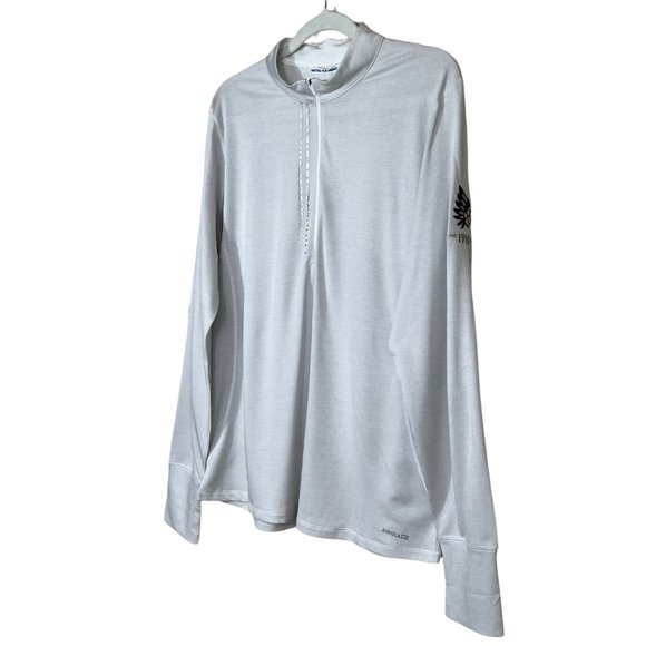 Annika Cutter & Buck‎ Frequency 1/4 Zip Golf Pullover Maketewah CC Women's Large - Picture 14 of 14
